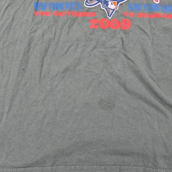 Mitchell & Ness Retro Subway Series 2000 World‎ Series T-Shirt Men's Size Large - Picture 2 of 6